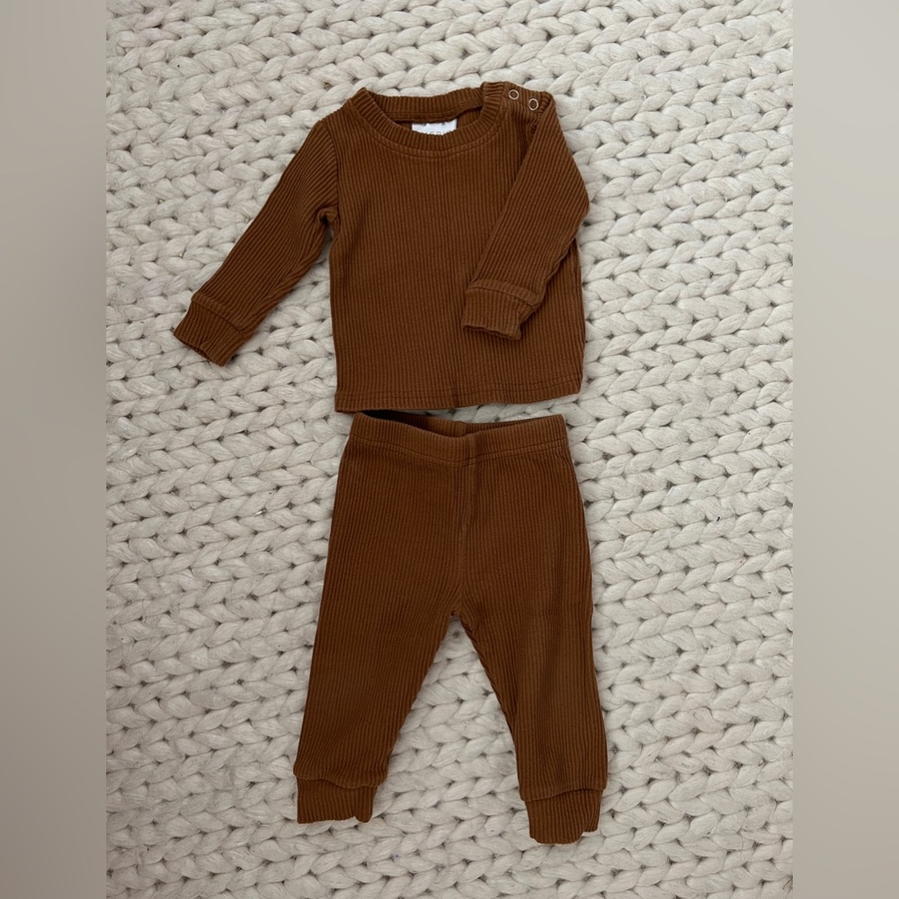 Mebie baby ribbed set